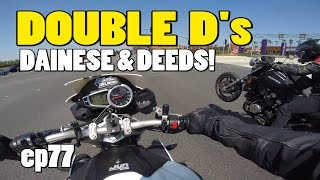 Double D's - Dainese D-Store & Z Pushes a Car Into a Curb