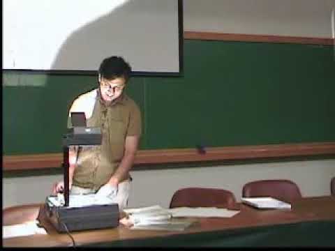 26º CBM - Palestra Plenária - Prof. Rahul Pandharipande - Princeton.