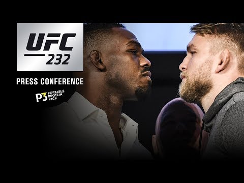 UFC 232 Press Conference Live Stream & Live Coverage Today At 5pm EST.