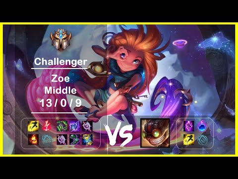 Middle Zoe vs Ziggs Patch 11.17