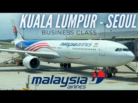 Malaysia Airlines Business Class | Kuala Lumpur to Seoul Incheon | Airbus A330-300 | Trip Report