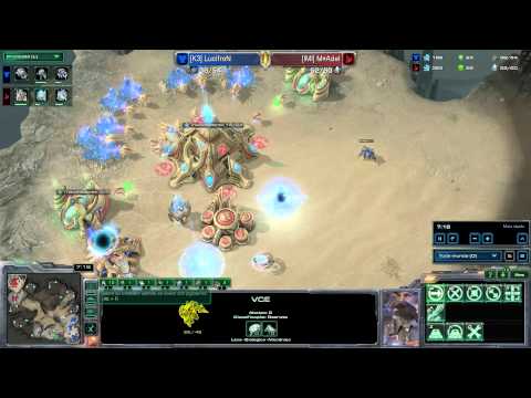Starcraft - Lucifron Vs Adel - PvT Pro