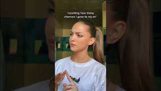 Counting how many chances I gave to my ex???