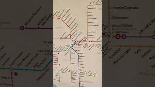 LOS ANGELES METRO MAP – Los Angeles, California, USA 🇺🇸 #shorts #subway #metro #losangeles