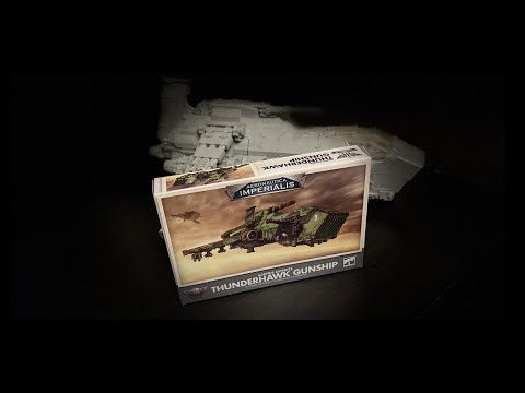 Space Marine Thunderhawk - Unboxing (AI)