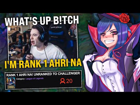 I face trash talking 'Rank 1 Ahri' and show him the biggest mid gap of his life