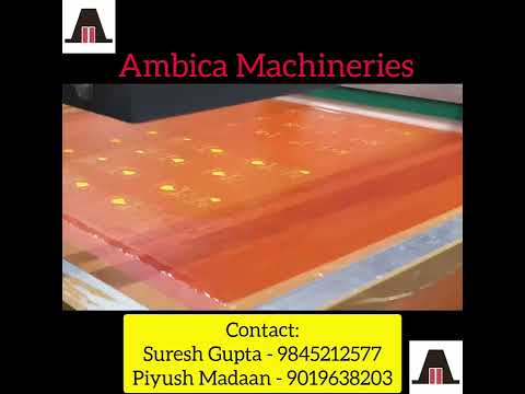 Screen Printing Machine