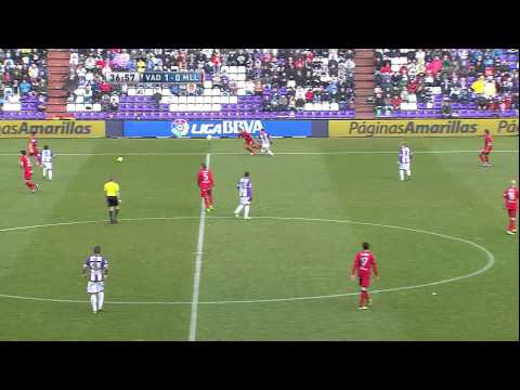 Gol de Víctor (1-1) en el Real Valladolid - RCD Mallorca - HD