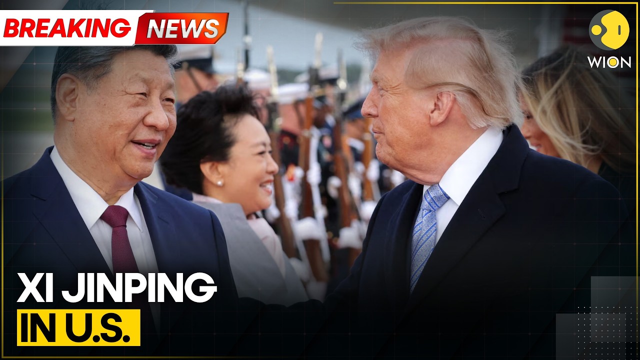 Trump And Xi Jinping At White House Rose Garden | WION Breaking News