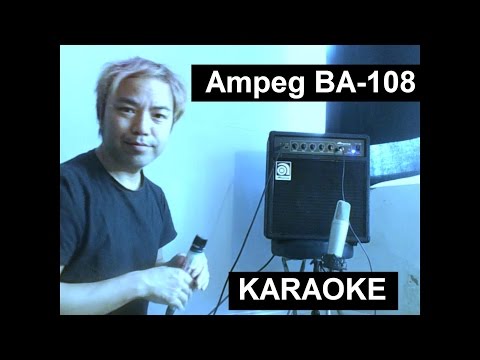 Ampeg BA-108 V2 is good for KARAOKE