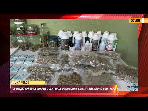 Operação apreende grande quantidade de maconha com filho de Juiz em estabelecimento 12 04 2021
