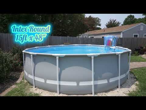 Intex Round Prism Frame Pool Set | 15ft x 48" | 26725EH model Review