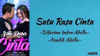 Download lagu Fendik Adella Satu Rasa Cinta Lirik Lagu... mp3