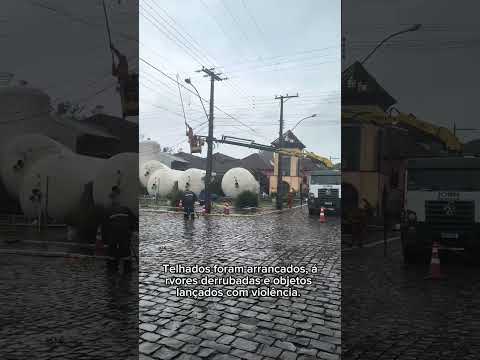  Você não vai acreditar no tornado que atingiu Flores da Cunha, no Rio Grande do Sul