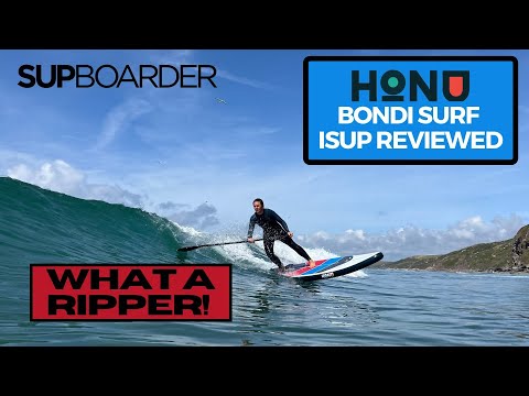 Honu Bondi inflatable Surf SUP review / SUPboarder