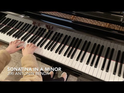 Sonatina in A Minor by Jiri Antonin Benda | fast version