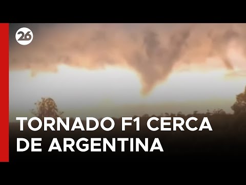 🇵🇾 PARAGUAY | Un imponente tornado golpeó la zona de Alto Paraná cerca de la frontera argentina
