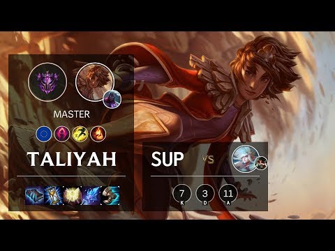 Taliyah Support vs Janna - EUW Master Patch 10.9