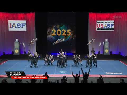 Top Gun All Stars Double O 2025 L6 Int Open Large Coed SEMIS 2025 The Cheerleading Worlds