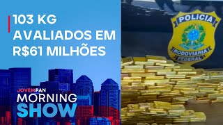 Apreensão de milhões: PRF faz maior detenção de ouro da história