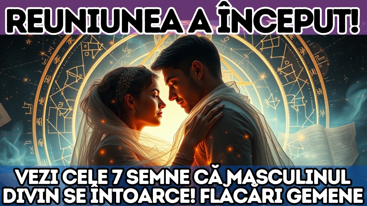💥 Reuniunea a Început! Vezi Cele 7 Semne că Masculinul Divin se Întoarce! Flăcări Gemene