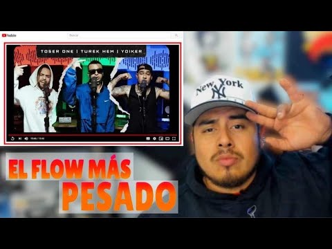 Reaccionando al Cypher de Alzada Vol. 8 - Yoiker, Turek Hem y Toser One - FLOW PESADO!