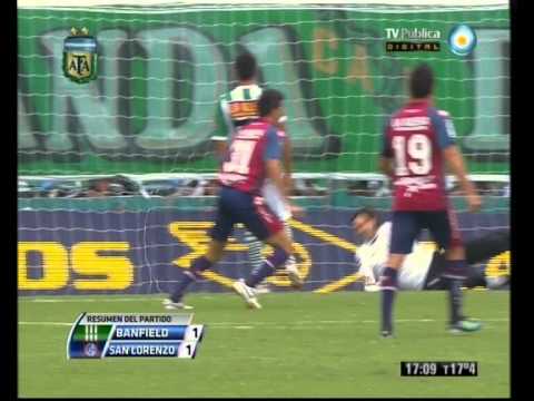 Fútbol para todos - Banfield vs. San Lorenzo - Torneo Clausura - Fecha 11
