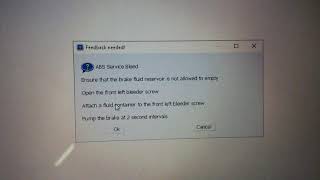 Using ForScan to do a proper ABS module brake bleed
