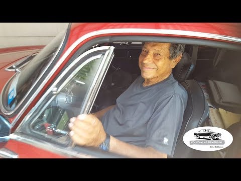 Ontmoeting Irv Gordon, The MillionMiler. Volvo P1800S 1966, New York 2017