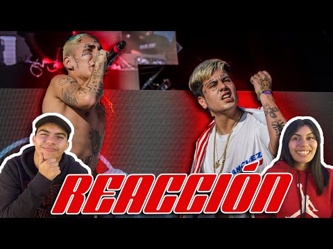 MEXICANOS REACCIONAN 🇲🇽🇦🇷II Tumbando el Club en LOLLAPALOOZA 2019 (Neo, Duki, CRO, Lucho SSJ)