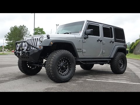 2015 Jeep Wrangler Unlimited Sport Lifted - Walkaround