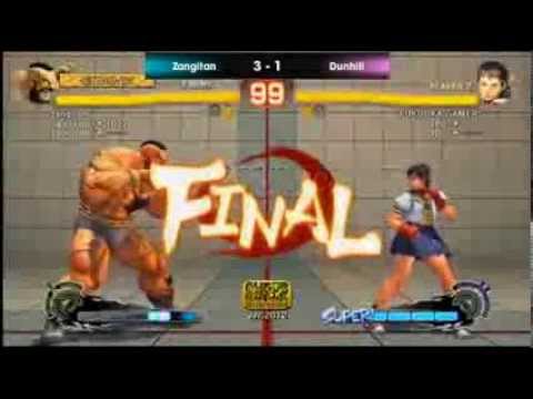 Danhiru (Sakura) vs Zangitan (Zangief) - AE 2012 Matches FT10