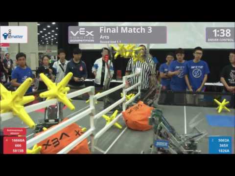 Final 3 - Arts Division - VEX Worlds 2017