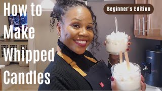 How To Make Whipped Candles | My FIRST Whipped Candle 😂✨ Singing, Laughs & Beginner-Friendly Fun!