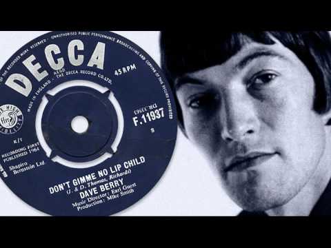 Dave Berry | Don't Gimme No Lip Child | 7" Single | B-Side | 1964