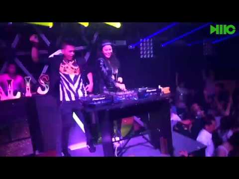 DJ Jessica vs DJ Myno | DJ/MC NJAY @Canalis Club (Njay's Video)