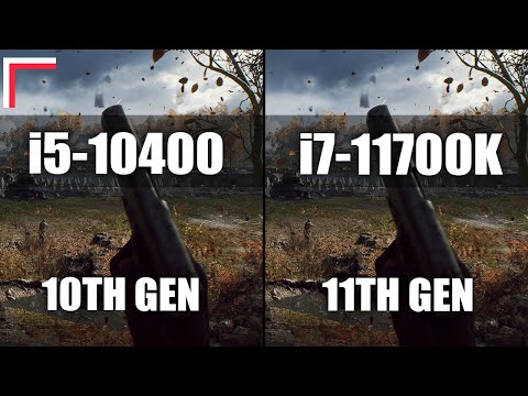 Intel Core i5-10400 vs Intel Core i7-11700K — Test in 10 Games! [1080p, 1440p]