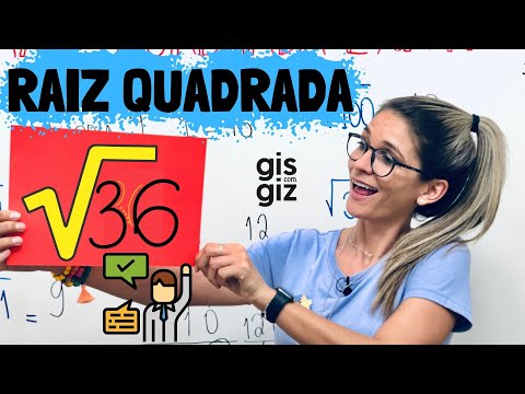 RAIZ QUADRADA 6 ANO - \Prof.Gis/