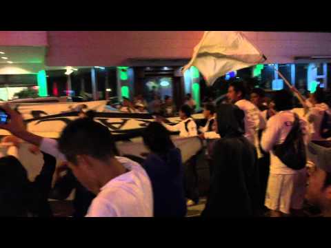 "Yo vengo por la camiseta" Barra: Vltra Svr &bull; Club: Comunicaciones &bull; País: Guatemala