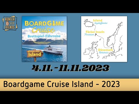 Boardgame Cruise 2023 - Island Fährreise 04.11.-11.11.23