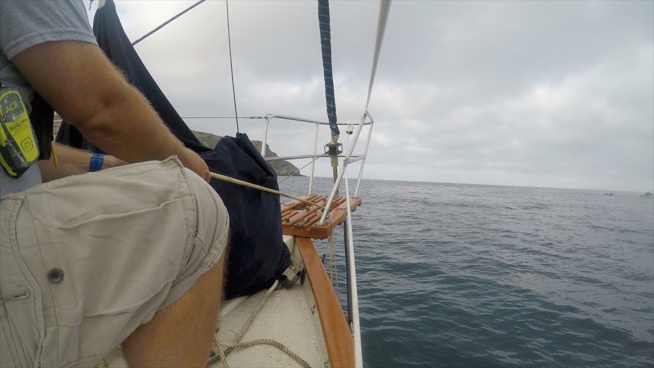 Sailing Solo Return from Little Harbor to Dana Point(August 2018) - Dana 24
