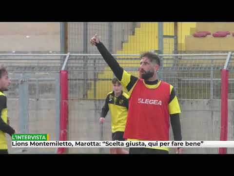 Montemiletto Lions, Marotta: "The right choice, here to do well."