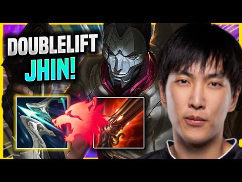 DOUBLELIFT IS READY TO PLAY JHIN! - Doublelift Plays Jhin ADC vs Ziggs! | Preseason 2022