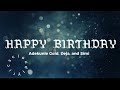 Happy Birthday - Adekunle Gold, Deja and Simi (lyrics/lyrics video) #happybirthday #birthdaysong