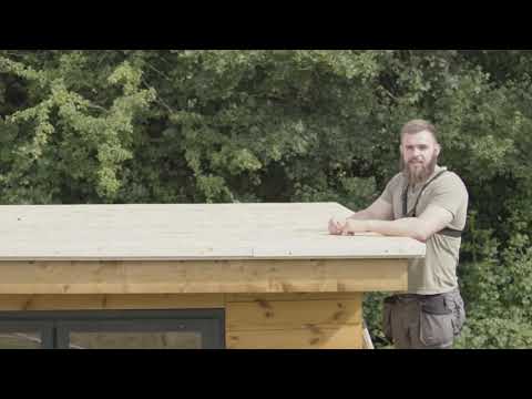 RESTEC GRP 1010   Fibreglass Roof Installation