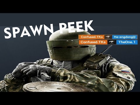 The Tachanka Spawn Peek│Rainbow Six Siege Highlights & Funny Moments (Confused.TKs)