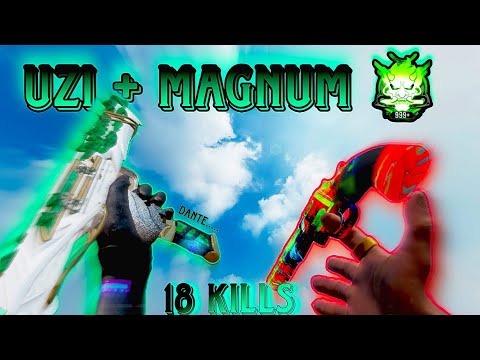18 Kills|Shutter Island BR|Insane TOP 100 Lobby |Uzi + Magnum Unbeatable Combo🔥🔥| Gameplay by Dante°