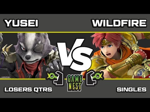 Game Nest Smash it Up: Yusei (Wolf) vs Wildfire (Roy) - Losers Qtrs