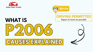 What is P2006 : Engine Error Code Causes Explained