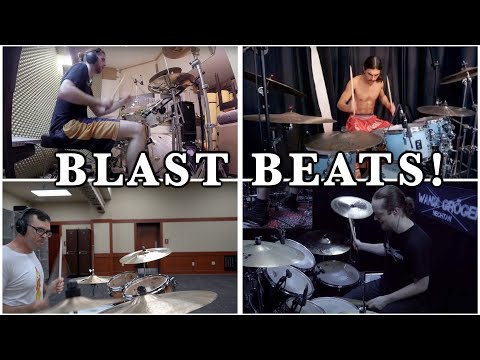 "Vengeance Rising" Blast Beat - Who Plays it the Best?
